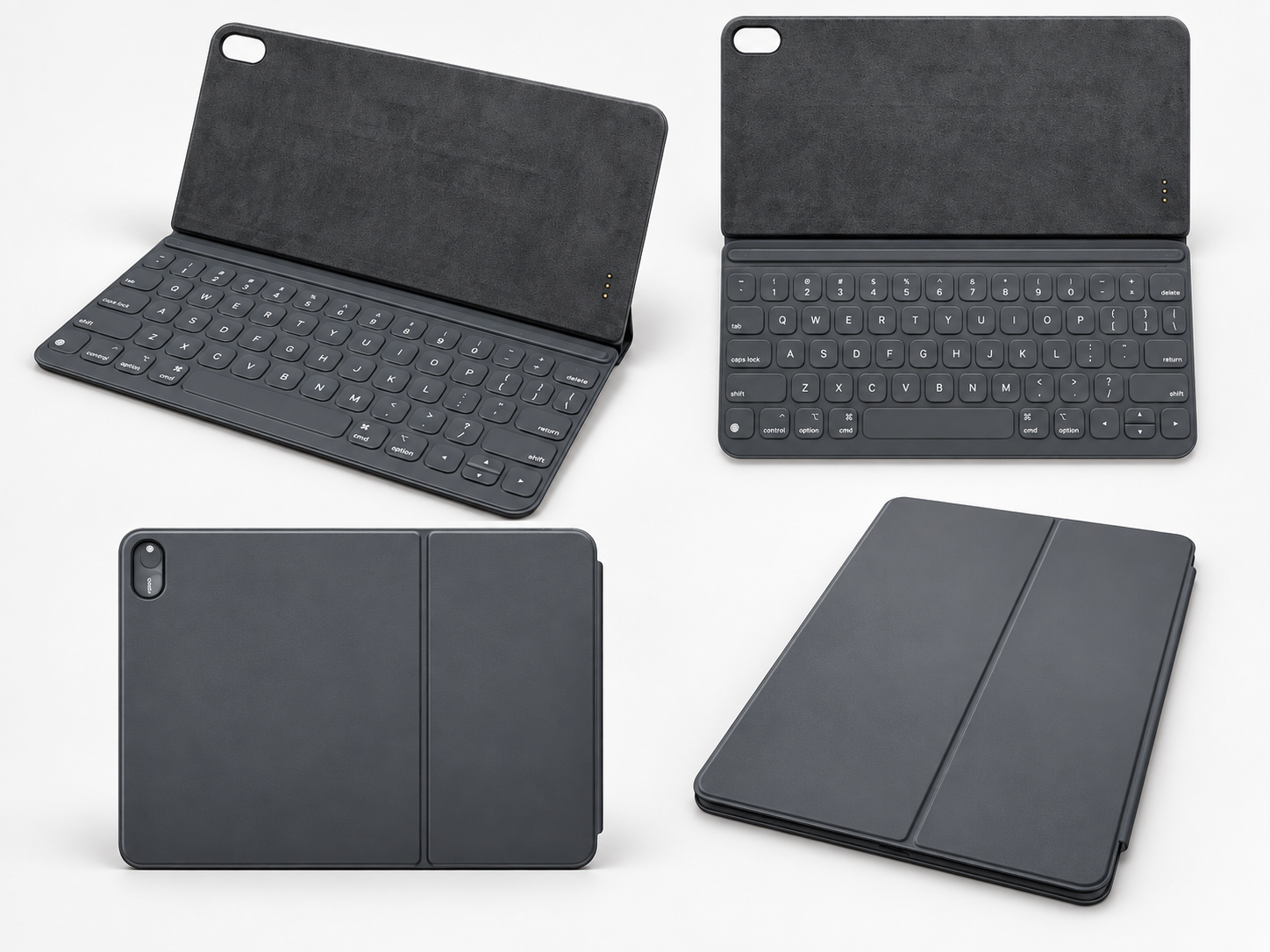 Apple iPad keyboard case multiview