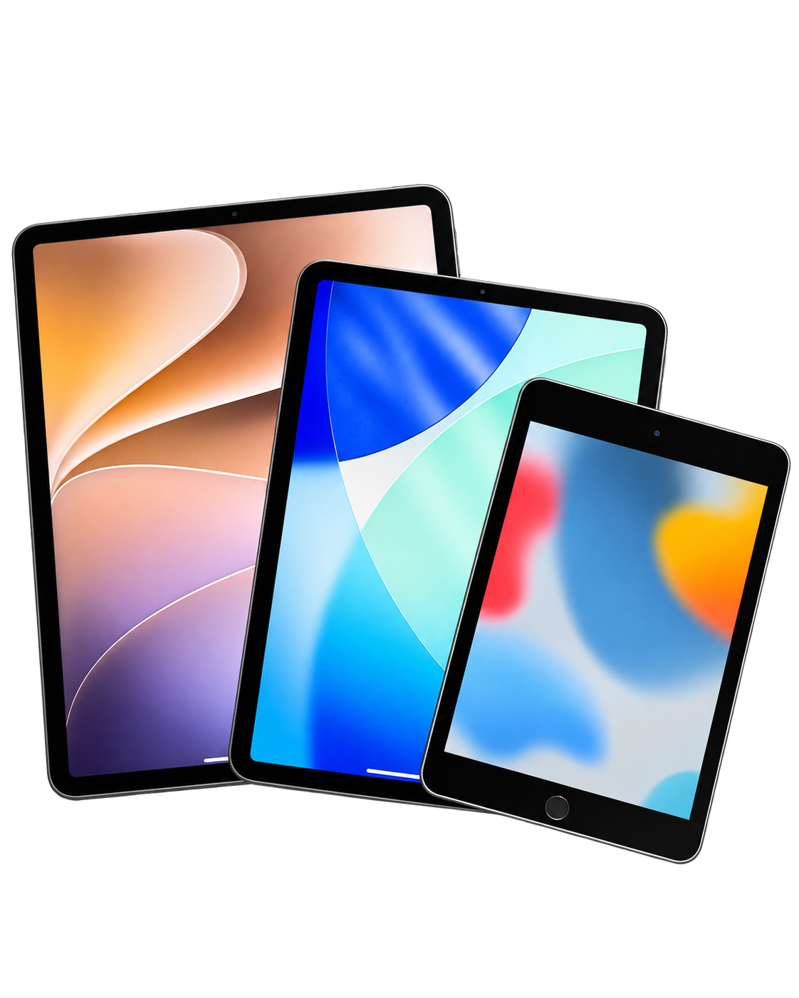 iPad Models white background